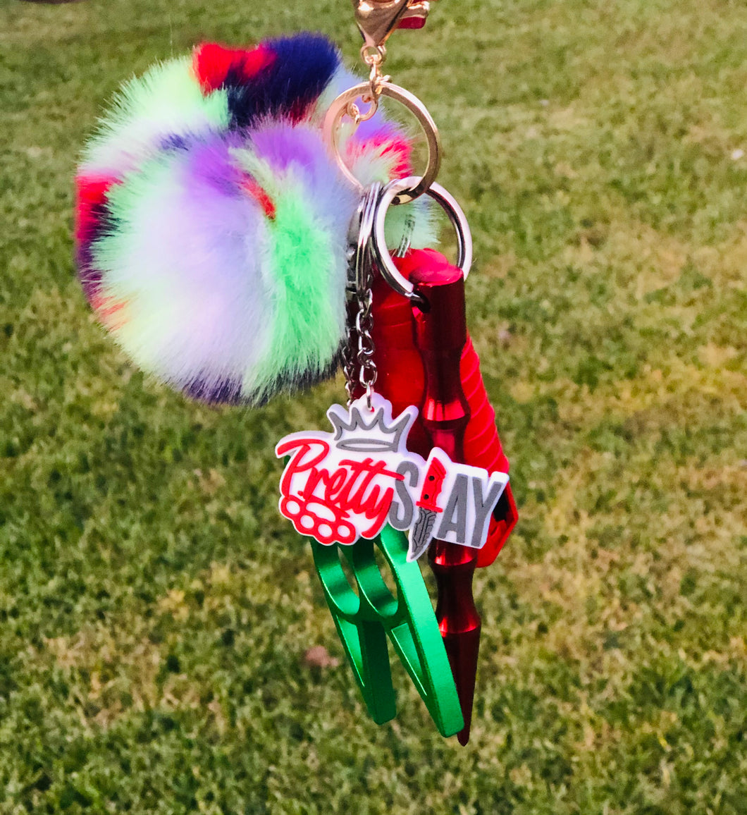 Pretty Slay Keychain